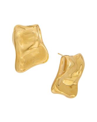 Oscar De La Renta Oscar De La Renta Smooth Metal Earrings