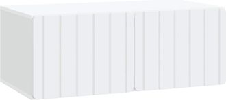 vidaXL Mueble De Tv De Pared 78,5 X 41 X 30 Cm Blanco Vidaxl