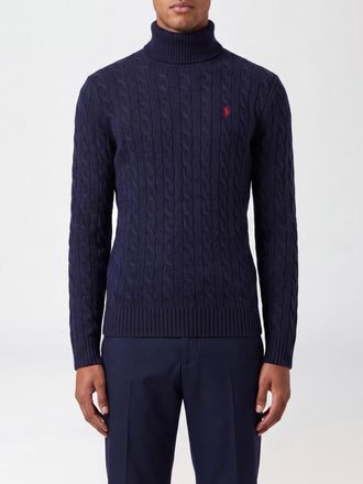 Polo Ralph Lauren Dolcevita slim fit in lana e cashmere con logo Pony