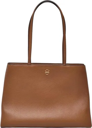 Tory Burch Tassen, Dames, Bruin, ONE Size, Leer, Britten Tote