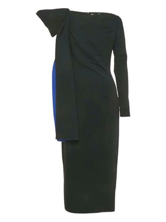 Roksanda Ilincic Margarida crepe midi dress - Black