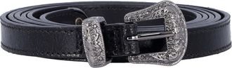 Golden Goose Black Tex Trittico Belt