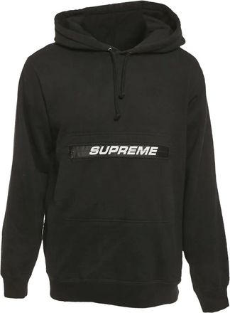 SUPREME Hoodie met logo - Zwart