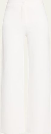 Prabal Gurung Compact Knit Straight-Leg Pants