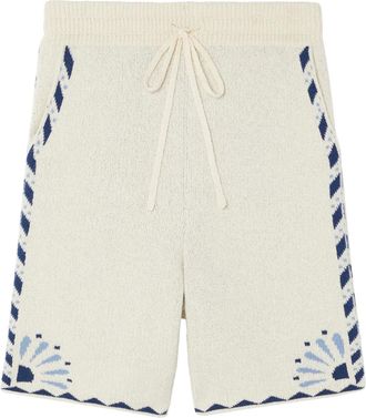 Alanui Shorts con foulard Wild Wonder - Toni neutri