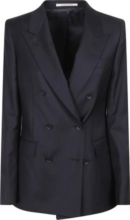 Tagliatore Parigi Blazer - Dames - Jassen - Blauw - Maat: S Zijde