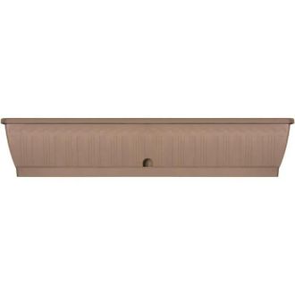OEM Jardini&egrave;re - Garden Id Terraflor - Taupe 100 Cm - Solidez - Reserva De Agua - Reciclado Y 100% Reciclable - Volumen Para Plantas