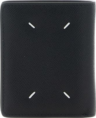 Maison Margiela Mens Black Calfskin Wallet