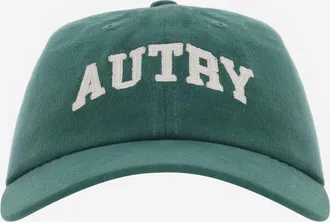 Autry Cappello Da Baseball In Velluto Di Cotone A Coste Con-logo