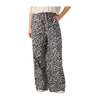 Lollys Laundry Broeken, Dames, Zwart, M, Grijze Liamll Pant voor vrouwen