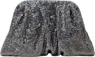Benedetta Bruzziches Venus La Petite Bag - Twelfth Night - Dames - Clutches - Grijs - ONE Size - Satijn - Tassen