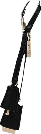 Guess Womens Tote Coal Logo Polyurethane Tote-bags