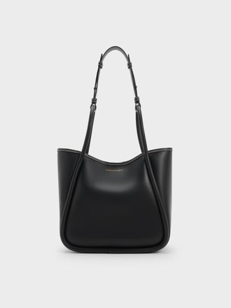 Charles & Keith Mini Lyla Tubular Tote Bag