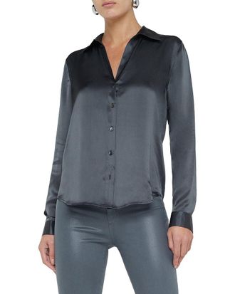 L'agence Lagence Tyler Silk Blouse