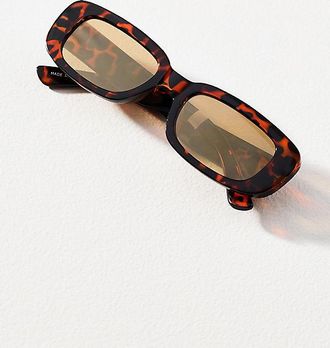 I-SEA I-SEA Tortoise Rectangle Sunglasses