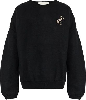 Fear of God Felpa girocollo con logo ricamato - Nero