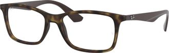 Ray-Ban Unisex Rx7047 Glasses In Matte Havana