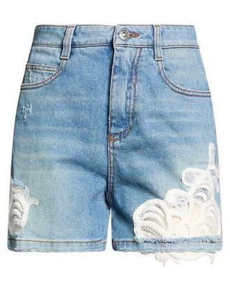 Ermanno Scervino BOTTOMWEAR - Denim shorts on YOOX.COM