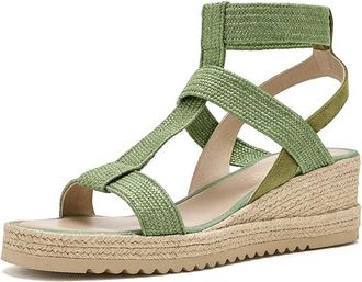 La Canadienne Ray Womens Wedge Shoes Sage : 10 M (B), Canvas