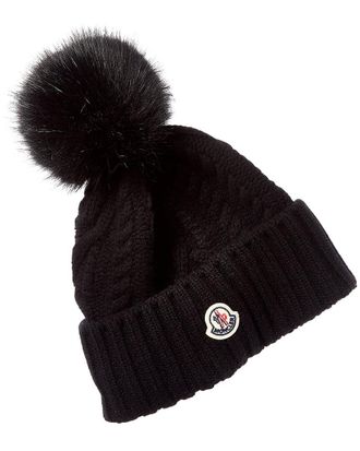 Moncler Pom-Pom Wool & Cashmere-Blend Beanie