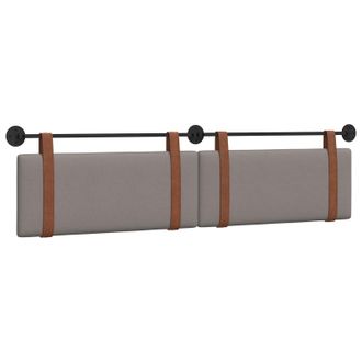 vidaXL Cabecero Colgante Taup&eacute; Pu Antiguo Vidaxl
