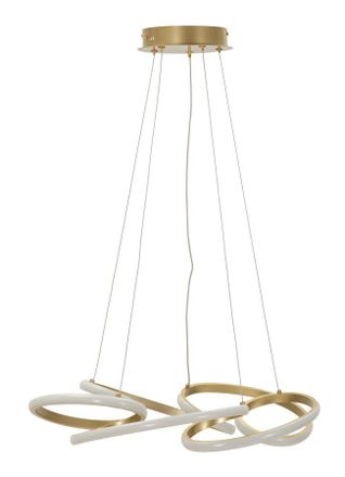 OEM Glovy Led L&aacute;mpara De Techo Dorado Cm &Oslash; 55x120 (3 Colores De Luz)