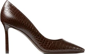 Jimmy Choo London Brown Pointed Toe Heels