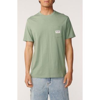 Rip Curl Pacific Rinse Pocket Graphic T-Shirt in Sage at Nordstrom, Size Xx-Large
