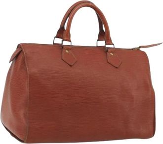Louis Vuitton Pre-owned Speedy 30 Hand Bag - Dames - Vintage Handtas - Bruin - ONE Size - Leer - Vintage