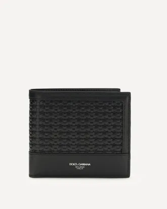Dolce & Gabbana Plong&eacute; leather Wallet Male UNI