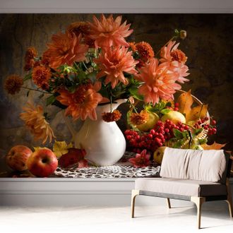 Tulup Fotomurale Adesivo - Parete Decorativa - Decorazione Casa - Stile Moderno Parete - Composizione Autunnale 312x219 Cm