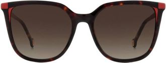 Carolina Herrera Brown Shaded Cat Eye Ladies Sunglasses HER 0140/S 0O63/HA 54