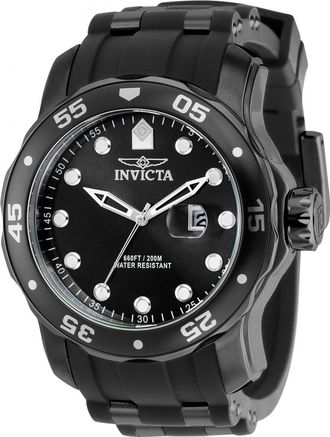 Invicta IN-39413 Mens Pro Diver Watch - Black - One Size