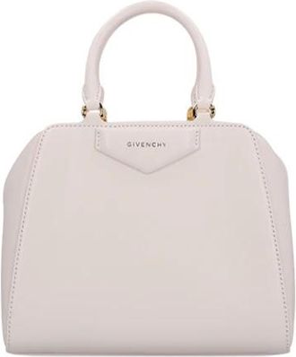 Givenchy Antigona Cube Mini - Dames - Handtassen - Wit - ONE Size - Leer - Tassen
