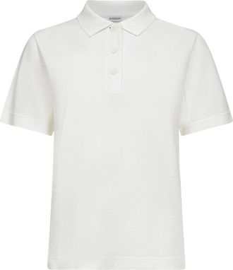 Burberry Dames, Tops, Wit, Maat: XS Katoen