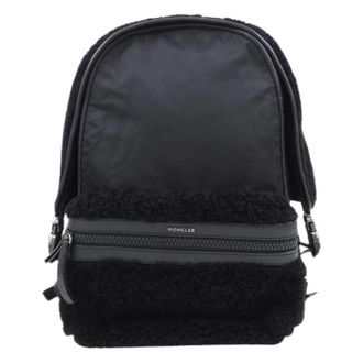 Moncler Pre-owned Backpacks, female, Black, Size: ONE SIZE Pre-owned Backpack