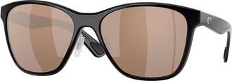 Costa 6S9127 Luna Nueva Polarized 912703 Womens Sunglasses Black Size 57