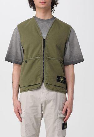 Stone Island Gilet in Cotone panama Stone Island