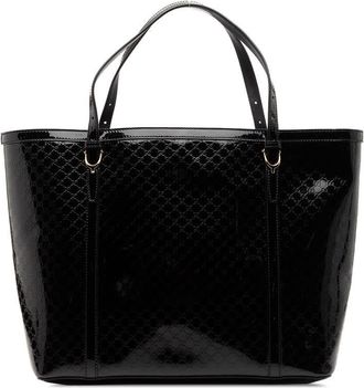 Gucci Pre-owned Gucci Microguccissima Patent Nice Tote Ladies 309613 002123