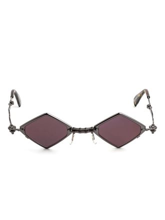 Kuboraum H80 sunglasses - unisex - Metal - 41 - Black