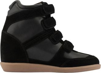 Maison Toufet Basket Laly - Dames - Sneakers - Zwart - 36 EU - Leer - Schoenen