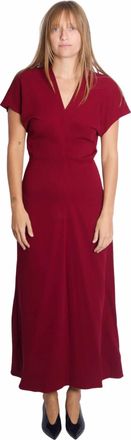 Anine Bing Zadig Maxi Dress In Cabernet