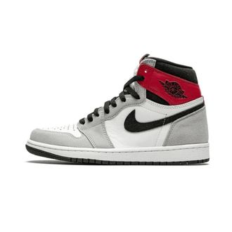 Nike Jordan 1 Retro High OG Light Smoke Grey - unisex - Sport - Veelkleurig - Maat: 40 1/2 EU Leer