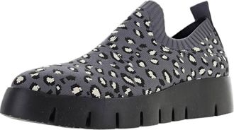 bernie mev. Womens Fx Luna Wedge Heels In Dark Gray/wild Dots