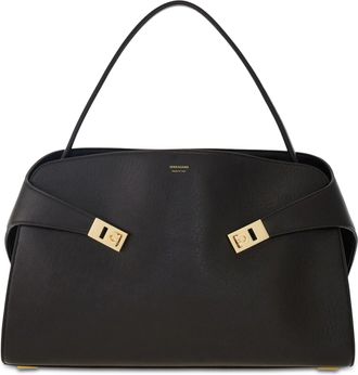 Ferragamo Neutrals Bag with Siena Fabric Lining