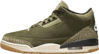 Nike Jordan Air 3 Retro Medium Olive (Olive Green), Medium Olive/Sequoia, 9.5