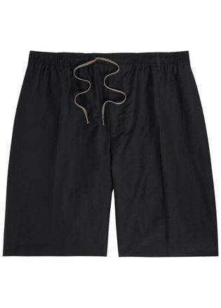 Maison Margiela Cotton-blend Shorts - Dark Blue - 46 (W30 / S)