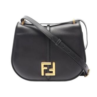 Fendi Pre-owned Vintage Crossbody Bag - Dames - Pre-owned - Zwart - Maat: ONE Size Leer