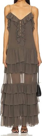 Ronny Kobo Giselle Dress In Pebble