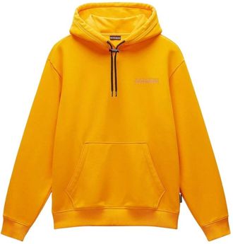 Napapijri Stijlvolle Hoodies voor dagelijks gebruik - Heren - Hoodies - Oranje - L - Hoodies & sweatvesten
